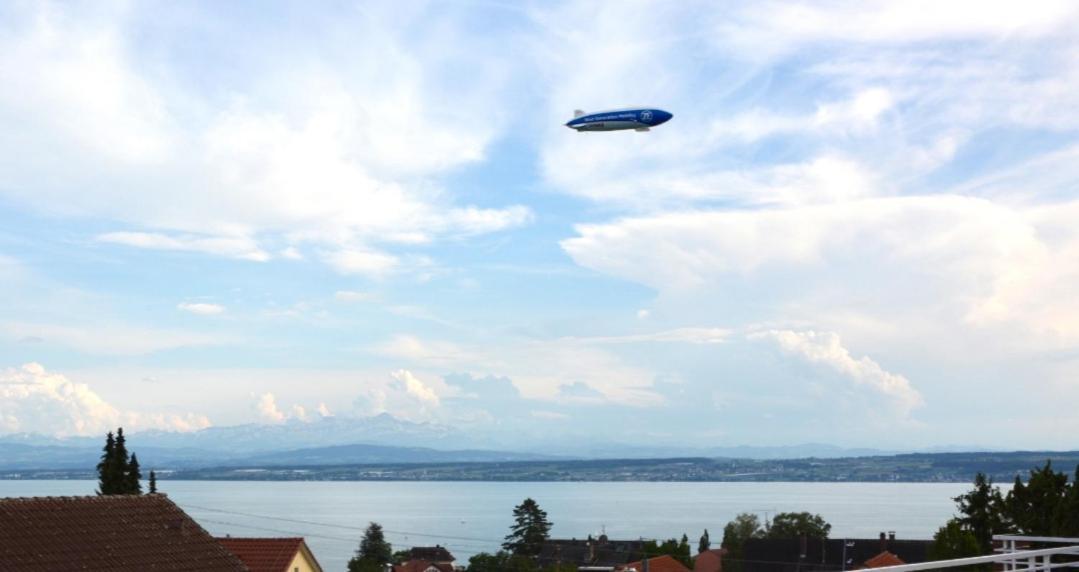 Lakeview Penthouse Meersburg Bagian luar foto